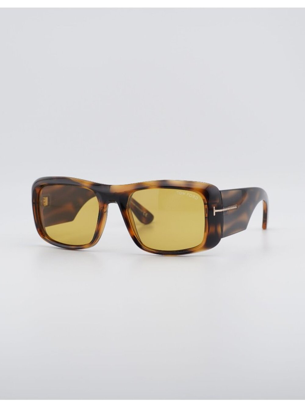 Tom Ford Aristotle FT0731 56E Sunglasses Havana Square Frame, Brown Lenses